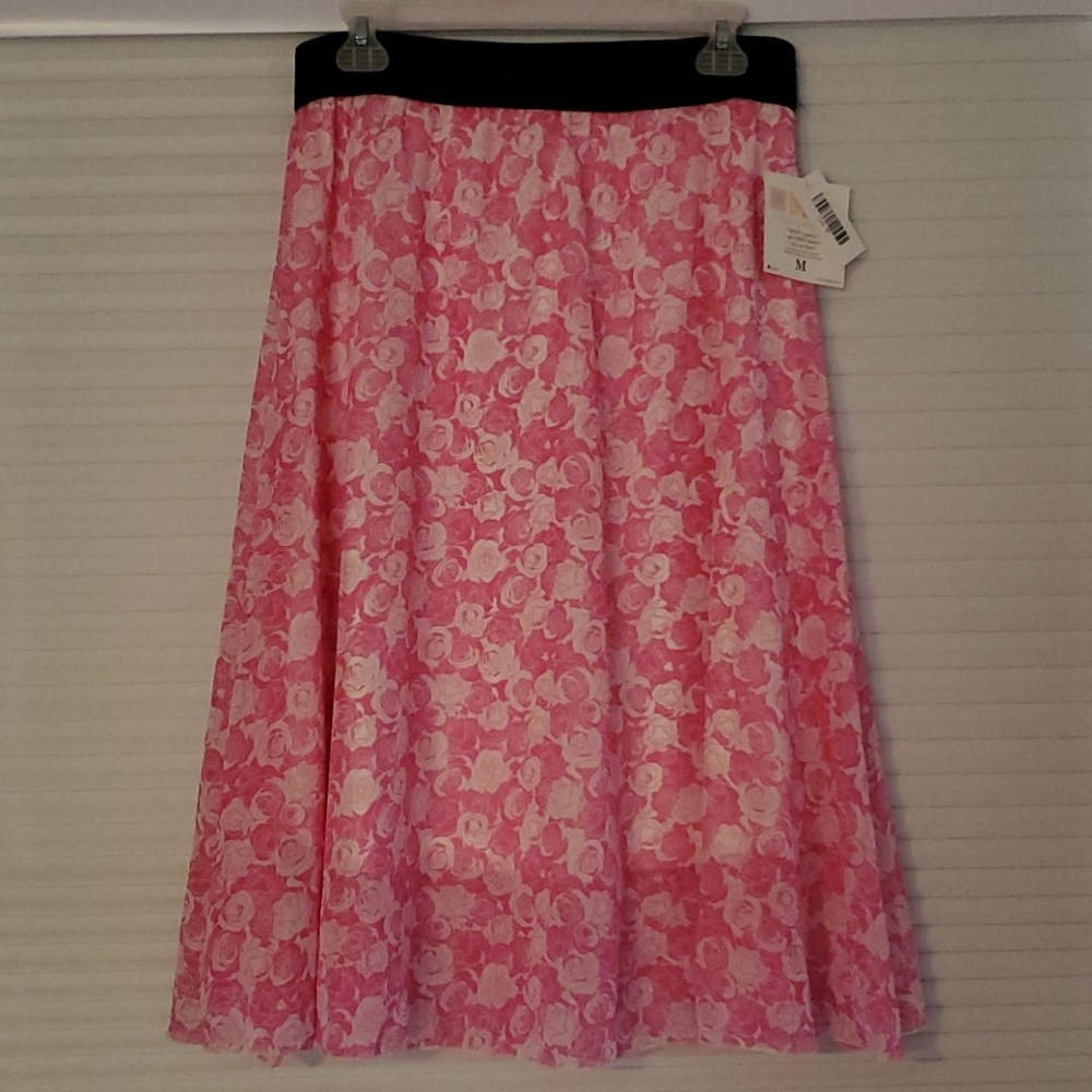 Lularoe medium Lola pink roses